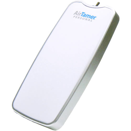 ATMR-3-W: 携帯空気清浄機 首掛け イオン発生器 エアー・テイマー Ｚ ホワイト - タバコの煙対策に
