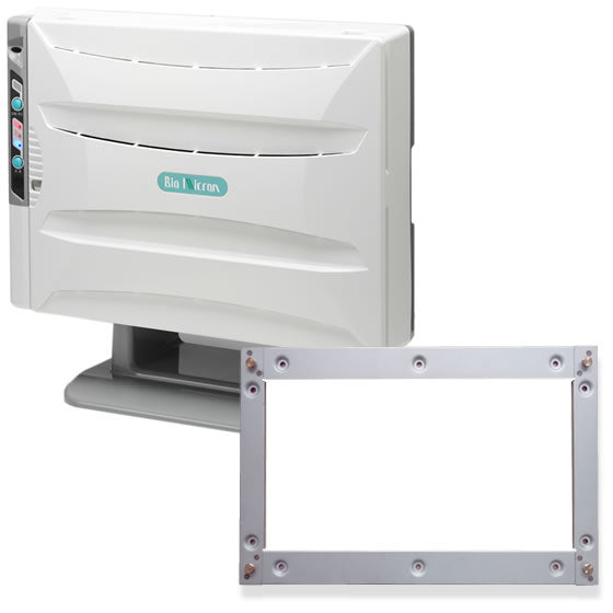 BM-H101A-SET-03: 【タバコ専用におすすめ】業務用・空気清浄機 バイオミクロン BM-H101A セットC (本体／壁掛け用金具)