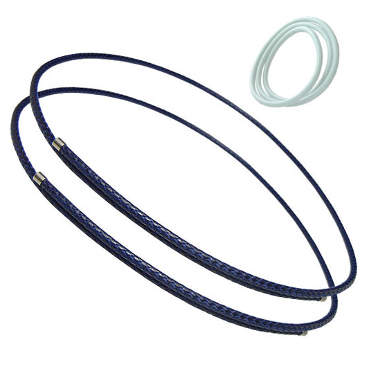 ULTRA-NEO-NAVY-2PC: 【お得な2本組】磁気ネックレス ウルトラネオ 2本ペアセット