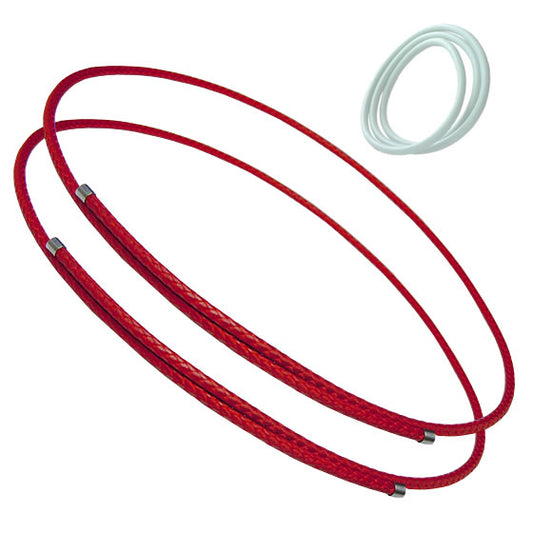 ULTRA-NEO-ROUGE-2PC: 【お得な2本組】磁気ネックレス ウルトラネオ 2本ペアセット